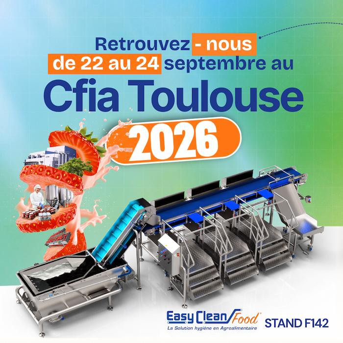 Retrouvez-nous au Cfia 2026 STAND F142
